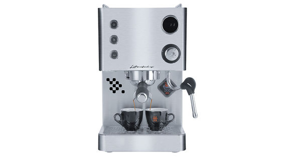 Professional Espresso SS Coffee Maker Machine 1.7L For Household Appliance